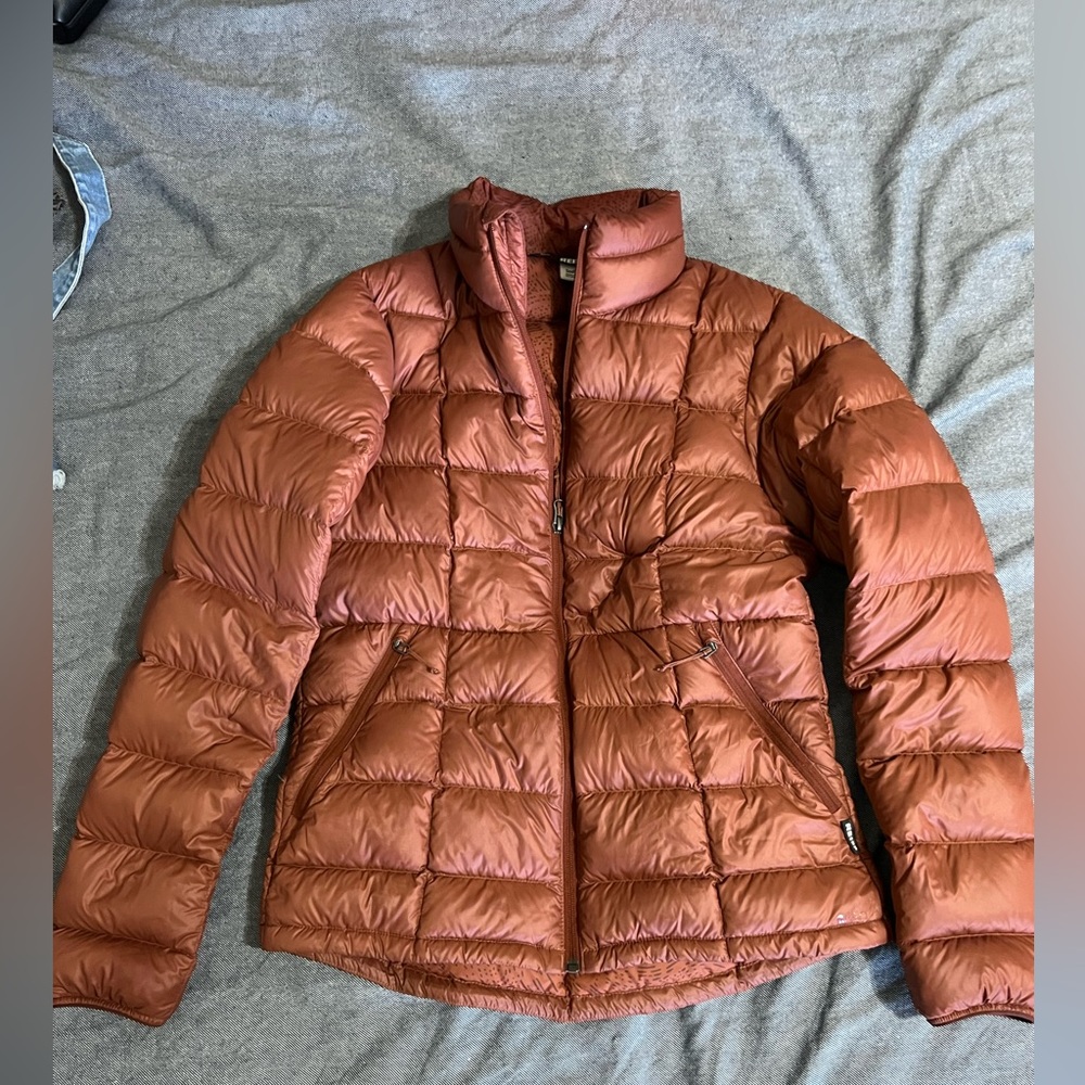 REI genuine down puffer jacket